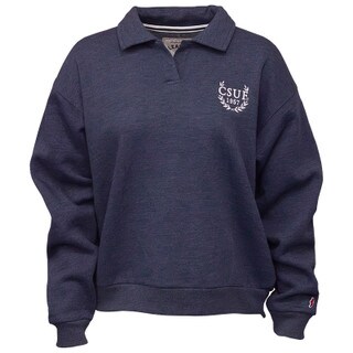 League CSUF Embriodered Victory Spring Collar - Navy